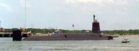 HMS Vanguard во Флориде в апреле 1994 года