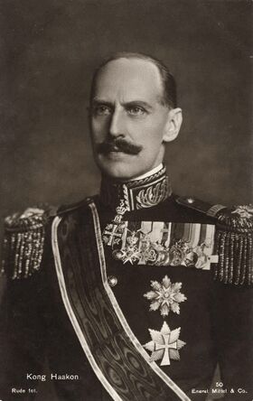 Король Норвегии Хокон VII