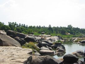 Вид возле Хампи, штат Карнатака.