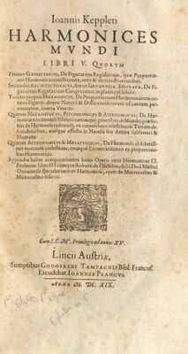 Титульный лист первого издания (1619)