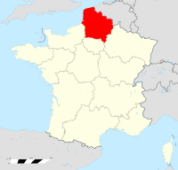 О-де-Франс на карте