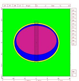 Скриншот программы Monte Carlo N-Particle Transport Code