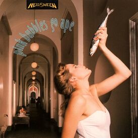 Обложка альбома Helloween «Pink Bubbles Go Ape» (1991)