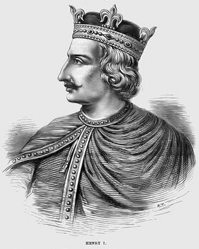 Генрих I, иллюстрация из «Истории Англии Кассела», опубликованной в 1902 году