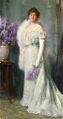 Портрет дамы 1904 года кисти Германа Клементца