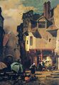 Рынок в Руане, 1859