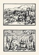 Ганс Гольбейн Младший. Бильдербоген: из иллюстраций к Ветхому Завету. 1530. Обрезная гравюра на дереве