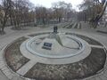 Мемориал жертвам Холокоста, аэроснимок