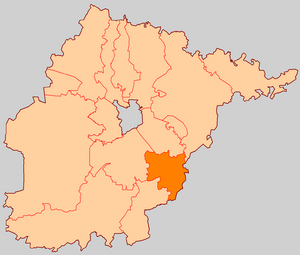 Холохоленское сельское поселение на карте