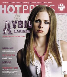 Выпуск за 23 апреля 2003 года; на обложке Аврил Лавин.