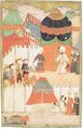 Тело шехзаде Мустафы перед шатром после казни, H. 1524, f.168b