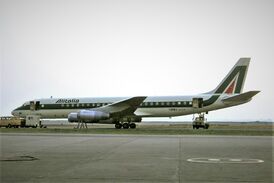 Douglas DC-8 компании Alitalia