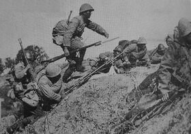 18-й пехотный полк в битве за Дачан (Второе Шанхайское сражение)