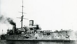 «Касуга» в 1905 или 1906 году