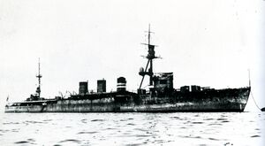 Крейсер «Ои». Хиросима. 1923 год