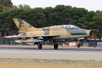 IRIAF MiG-21 landing.jpg