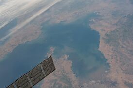 Вид на Бохайвань со спутника