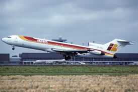 Boeing 727-256 Advanced авиакомпании Iberia, идентичный разбившемуся