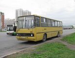 Бывший Ikarus 280, переоборудованный в техничку ФАТП Москвы