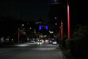 Улица Ильича ночью