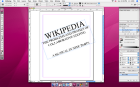 Скриншот программы Adobe InDesign