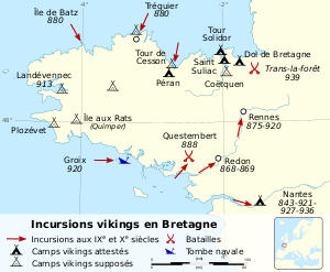 Вторжения викингов в Бретань
