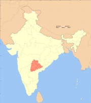 India Telangana locator map.svg