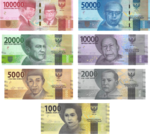 Indonesian Rupiah (IDR) banknotes.png