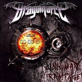 Обложка альбома Dragonforce «Inhuman Rampage» (2006)