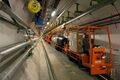Большой адронный коллайдер. 27-километровый подземный туннель, предназначенный для размещения ускорителя БАК.