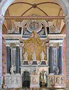 Надгробие семьи Вальер в церкви Санти-Джованни-э-Паоло в Венеции. 1704–1707