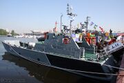 Д-56 на международном военно-морском салоне 2011