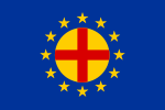 Флаг Панъевропейского союза