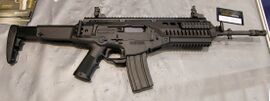 Beretta ARX-160 на выставке Интерполитех 2013.