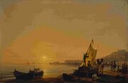 Ivan Aivazovski (1817–1900)- The Bay of Naples - Napolinlahti - Neapelbukten (29467251075).jpg