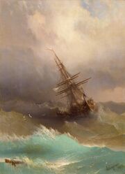 Ivan Aivazovsky - Ship in the Stormy Sea.jpg