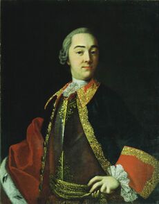 Аргунов И. П. Князь И. И. Лобанов-Ростовский, 1750 (Русский Музей, Санкт-Петербург)