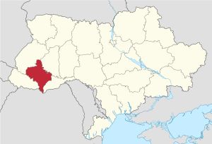 Ивано-Франковская область на карте