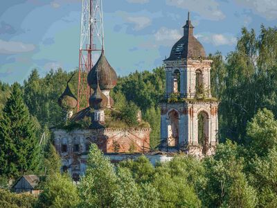 Кладбищенская церковь Вознесения (заброшенная)