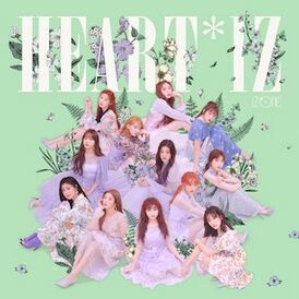 Обложка альбома IZ*ONE «Heart*Iz» (2019)