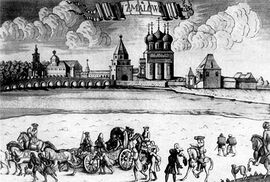 Измайлово. Гравюра И. Зубова (1728—1729 годы)