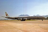 JA8048 DC-8-61 Japan A-l HKG 27OCT81 (5580803444).jpg