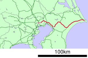 JR Sōbu Main Line linemap.svg