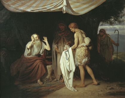 Иаков узнает одежды Иосифа (1880)