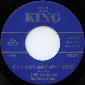Обложка сингла Джеймса Брауна «It’s a Man’s Man’s Man’s World» (1966)