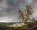 Пейзаж с двумя дубами. 1641. Рейксмузей. Амстердам
