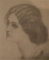 Портрет Джейн Бёрден в 18 лет. Галерея У. Морриса, Лондон