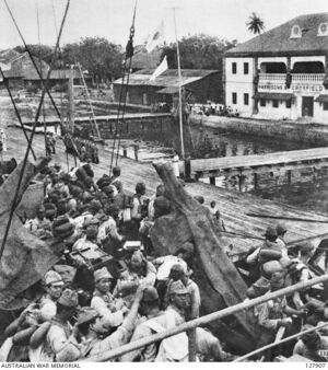 Высадка японцев в Лабуане