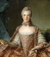 Жан-Марк Натье. Мадам Аделаида Французская, 1756. Версаль.