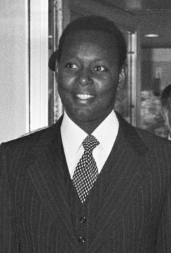 Жан-Батист Багаза в 1978 году